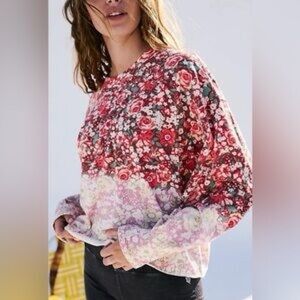 FP Movement Inspire Long Sleeve Top in Faded Poppy Red